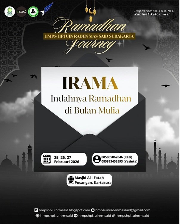 Ramadhan Journey HMPS HPI “Irama : Indahnya Ramadhan di Bulan Mulia”